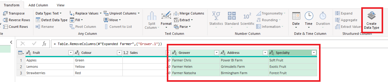 Power Query Nested Data Types In Excel